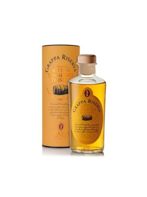 Sibona Grappa Riserva in Botti da Tennessee Whiskey 0,5 L / 500 ml 44%