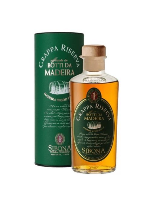 SIBONA RISERVA GRAPPA DA MADEIRA 0,5 L / 500 ML 44%