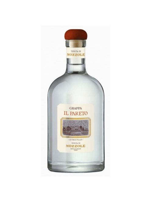 Tenuta di Nozzole / Grappa Il Pareto / 0,5L / 500ml / 50 cl  43% Olasz Grappa